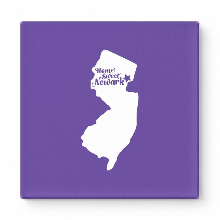 Home Sweet Newark — New Jersey State Silhouette