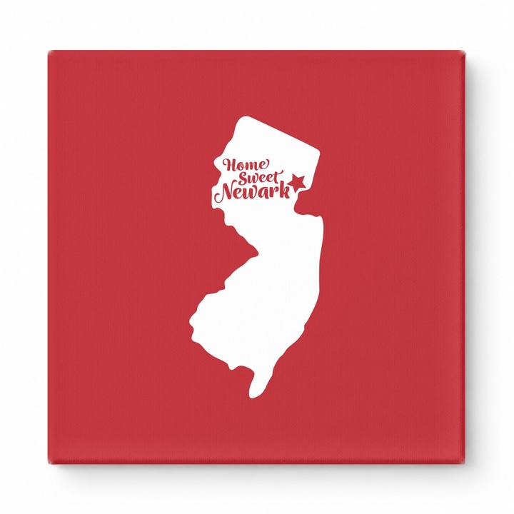 Home Sweet Newark — New Jersey State Silhouette