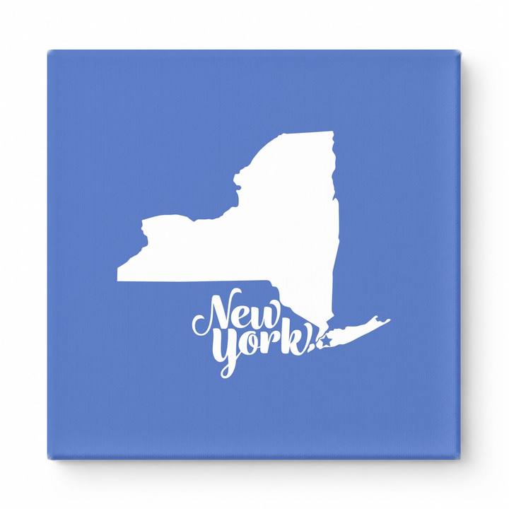 Home Sweet New York — New York State Silhouette