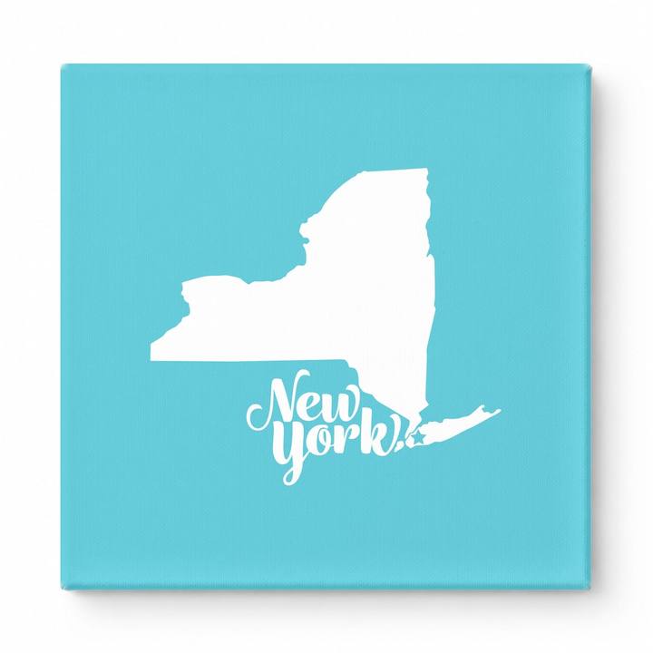 Home Sweet New York — New York State Silhouette