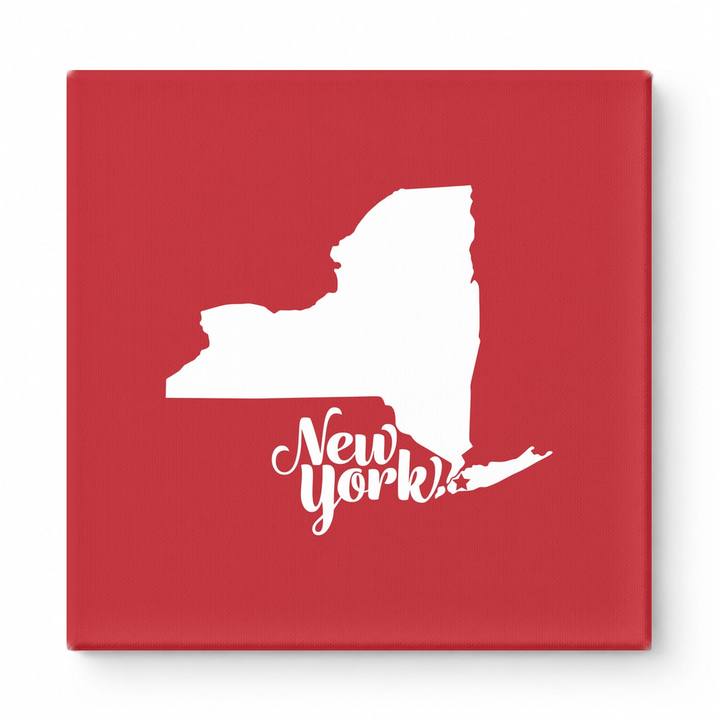 Home Sweet New York — New York State Silhouette