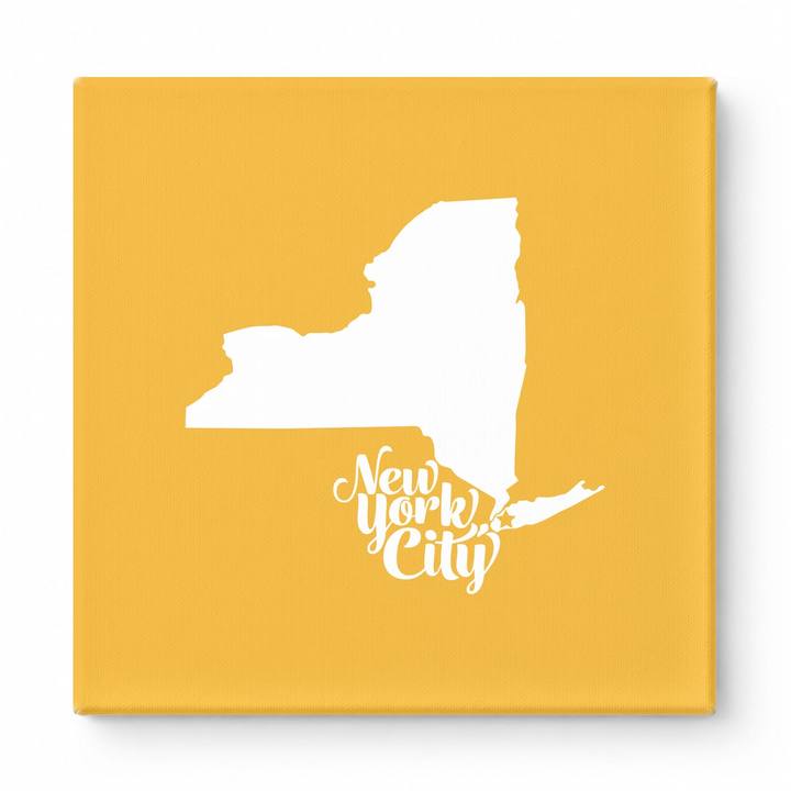 Home Sweet New York — New York State Silhouette
