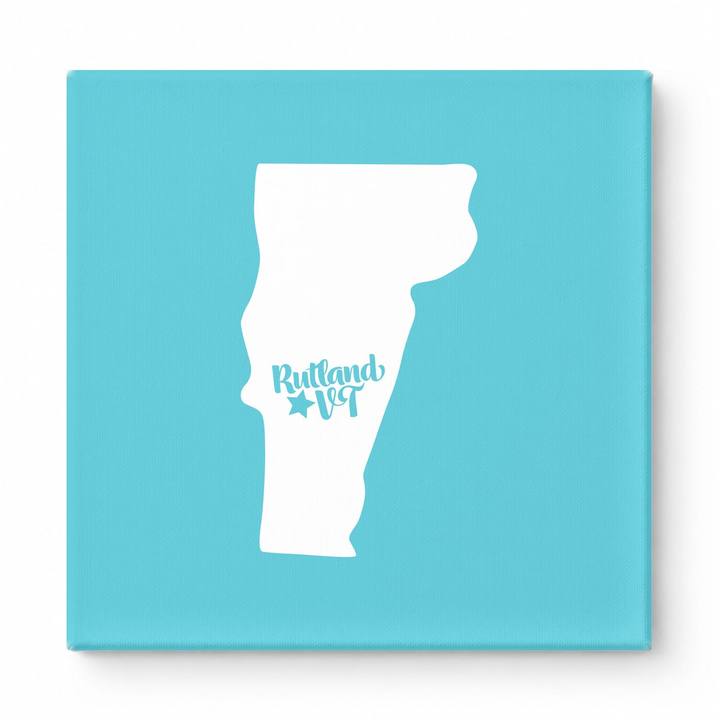 Home Sweet Rutland — Vermont State Silhouette