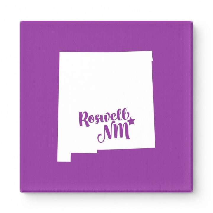 Home Sweet Roswell — New Mexico State Silhouette