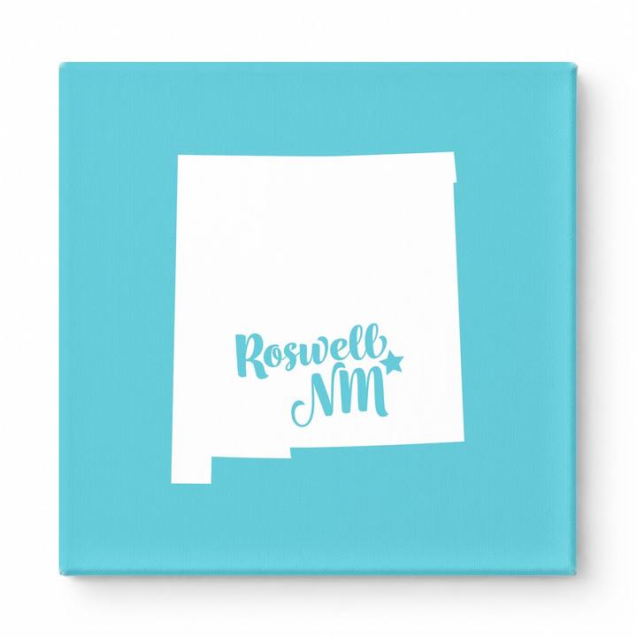 Home Sweet Roswell — New Mexico State Silhouette