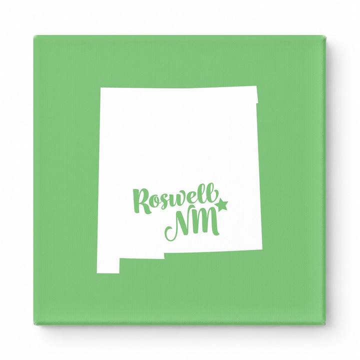 Home Sweet Roswell — New Mexico State Silhouette
