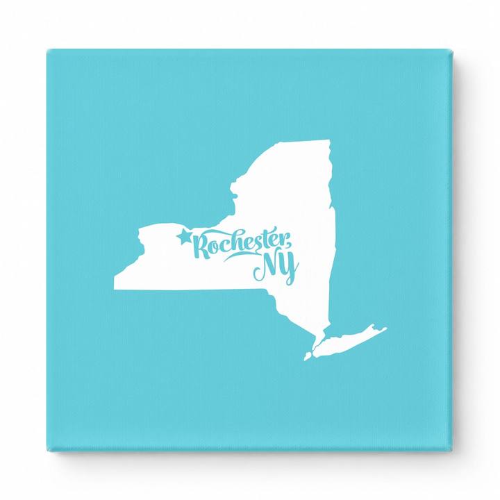 Home Sweet Rochester — New York State Silhouette