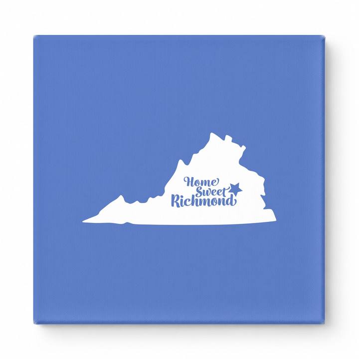 Home Sweet Richmond — Virginia State Silhouette