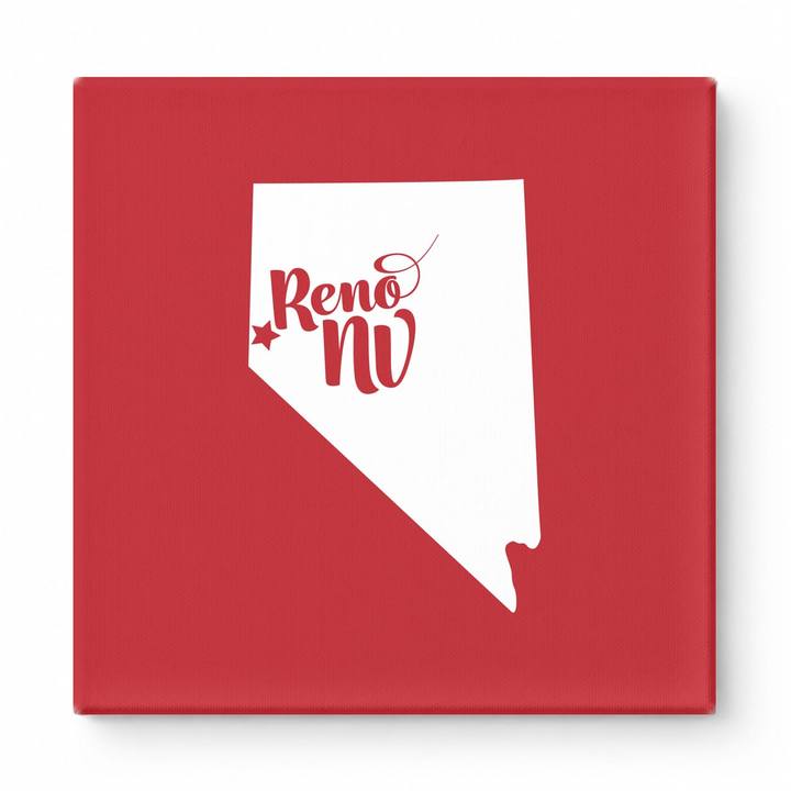 Home Sweet Reno — Nevada State Silhouette