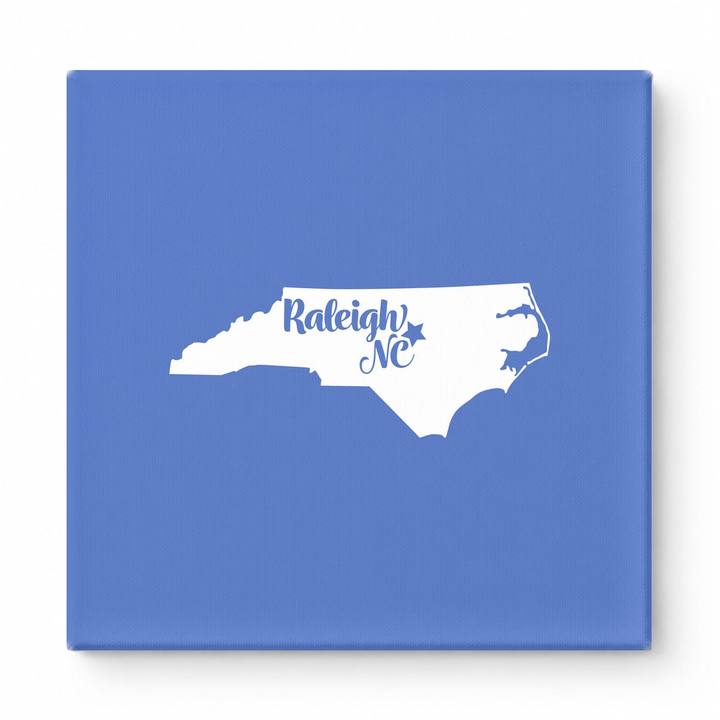 Home Sweet Raleigh — North Carolina State Silhouette