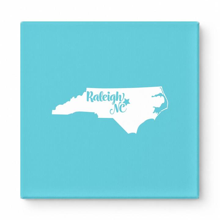 Home Sweet Raleigh — North Carolina State Silhouette