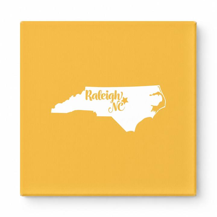 Home Sweet Raleigh — North Carolina State Silhouette