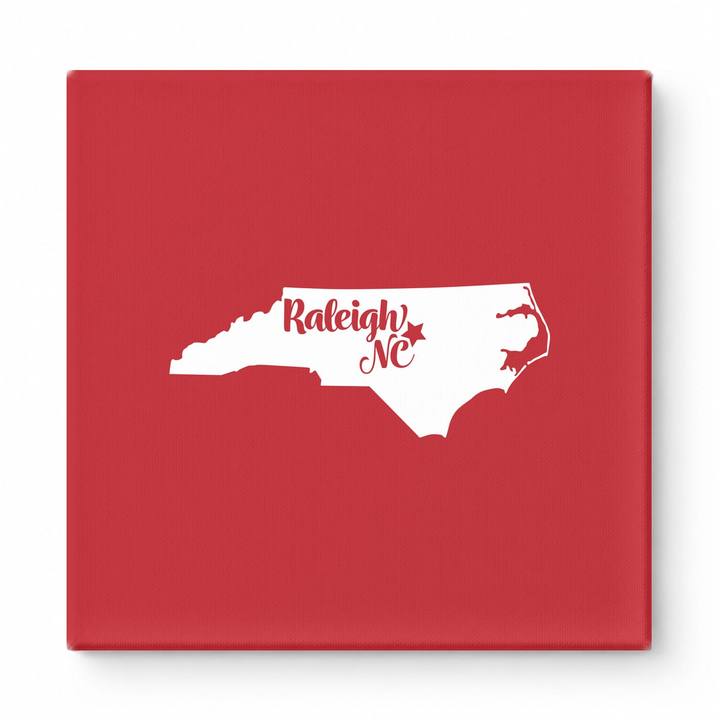 Home Sweet Raleigh — North Carolina State Silhouette