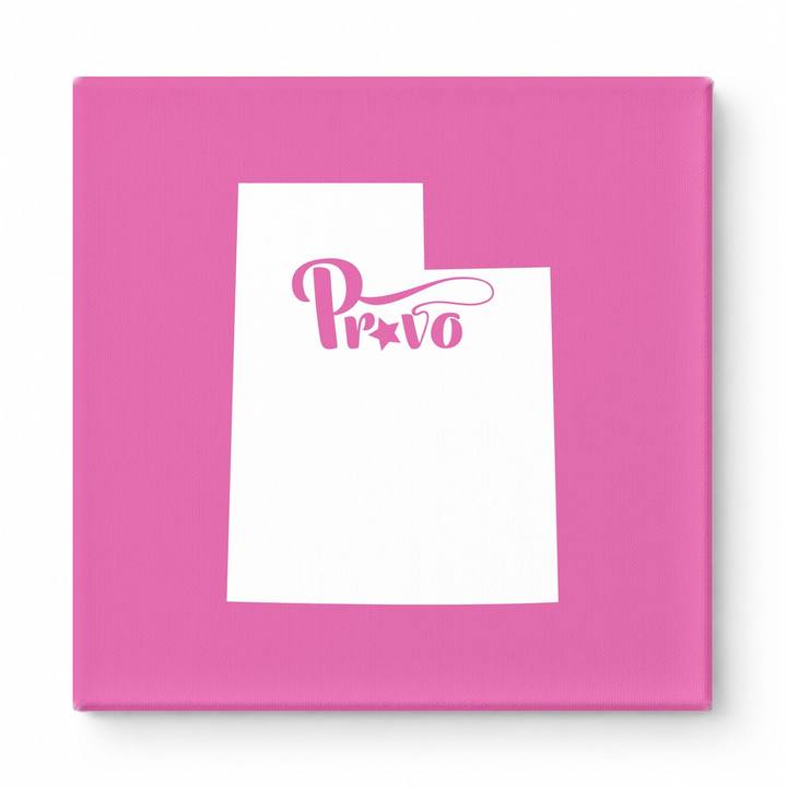 Home Sweet Provo — Utah State Silhouette