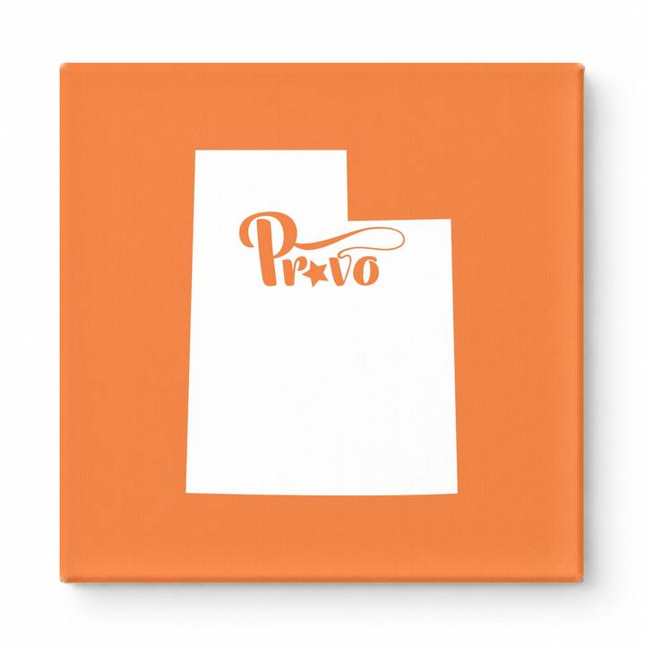 Home Sweet Provo — Utah State Silhouette