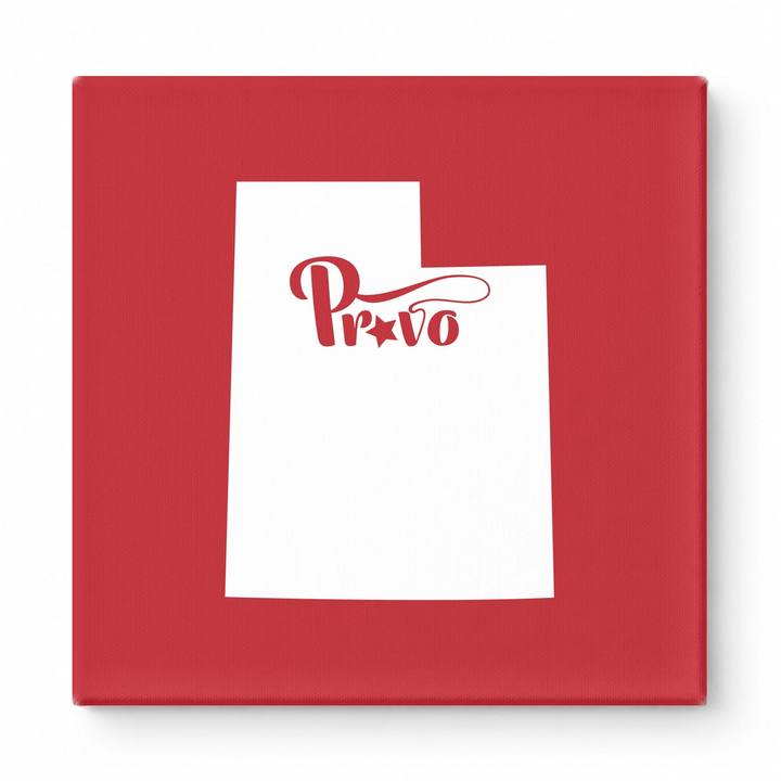Home Sweet Provo — Utah State Silhouette
