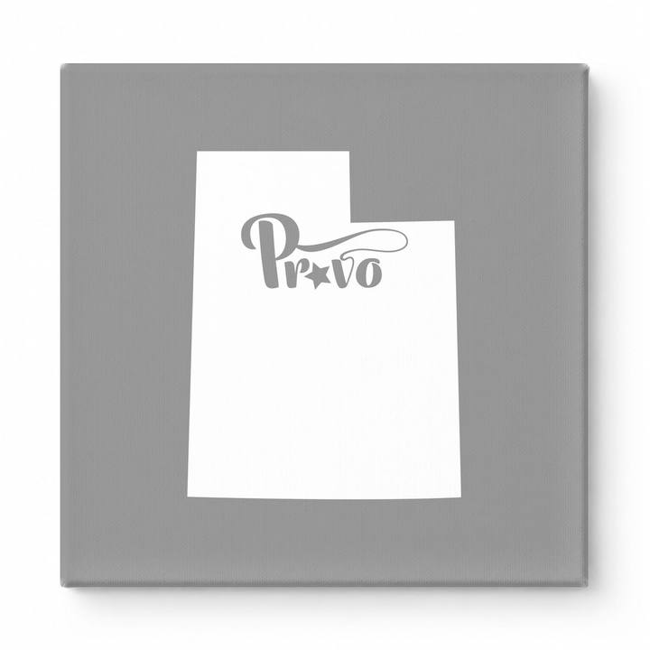 Home Sweet Provo — Utah State Silhouette