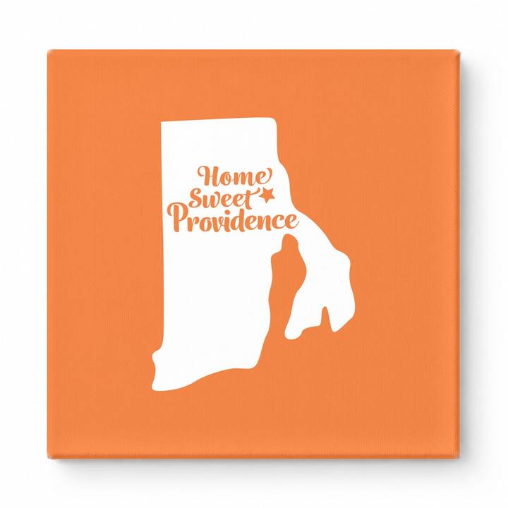 Home Sweet Providence — Rhode Island State Silhouette