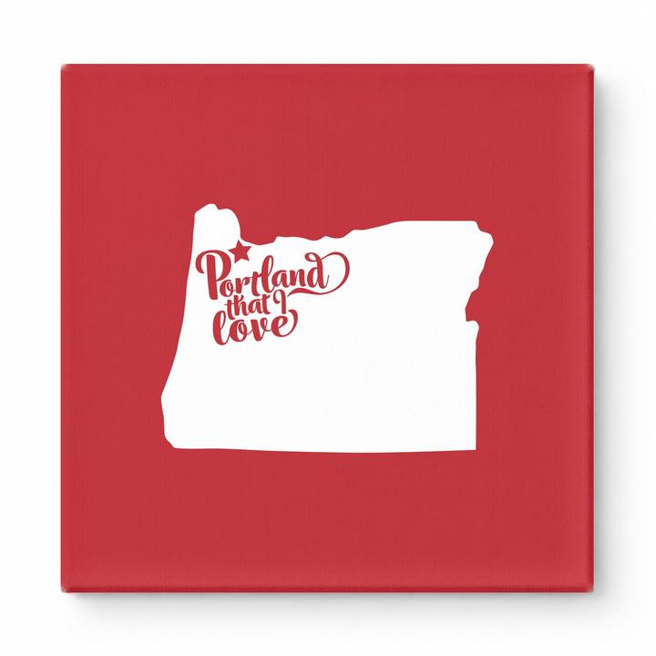 Home Sweet Portland — Oregon State Silhouette