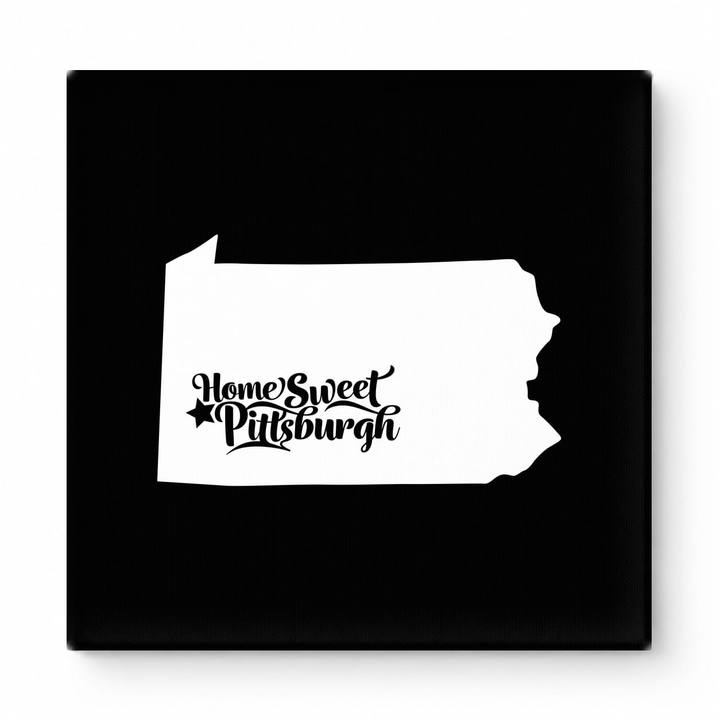 Home Sweet Pittsburgh — Pennsylvania State Silhouette