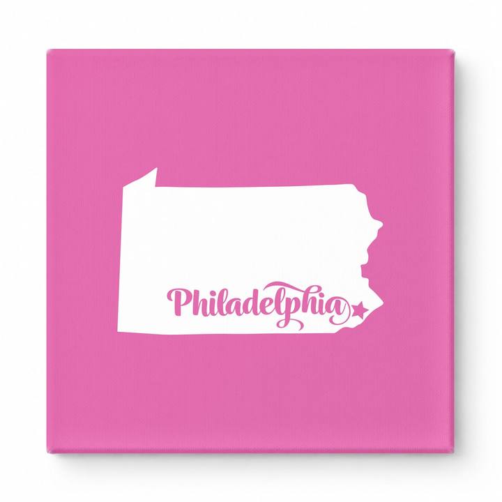 Home Sweet Philadelphia — Pennsylvania State Silhouette