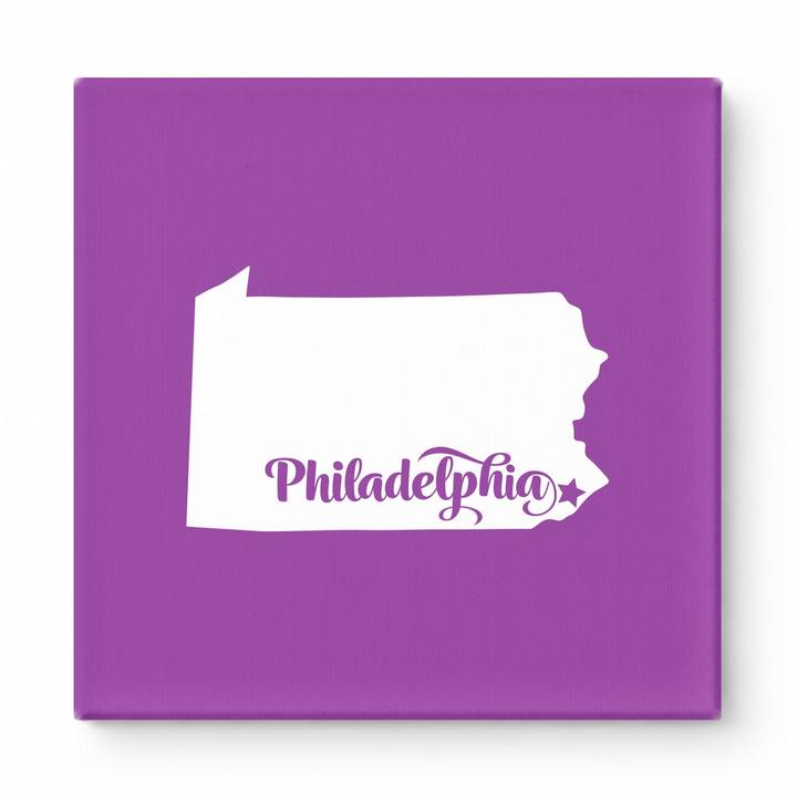 Home Sweet Philadelphia — Pennsylvania State Silhouette