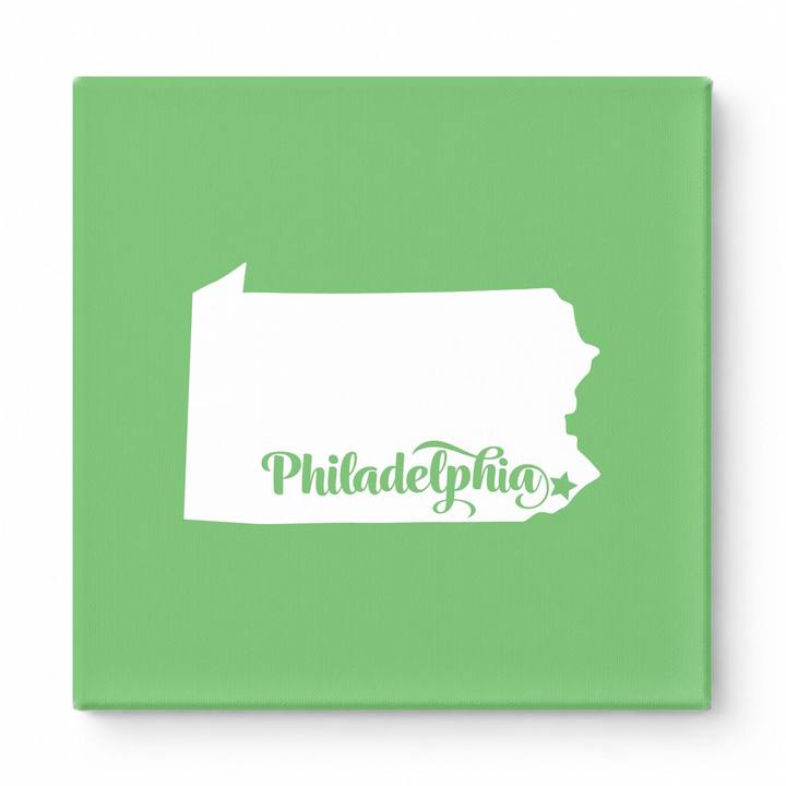 Home Sweet Philadelphia — Pennsylvania State Silhouette