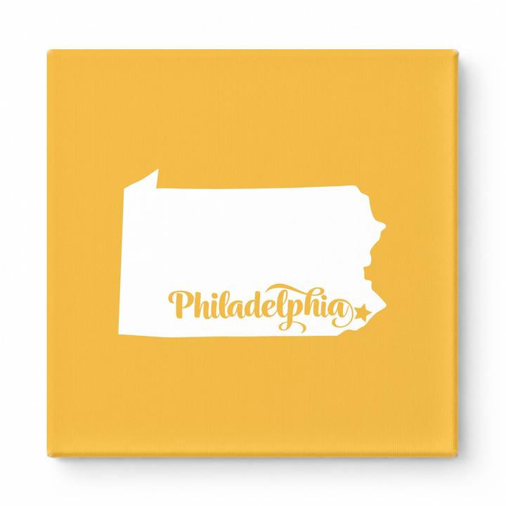 Home Sweet Philadelphia — Pennsylvania State Silhouette
