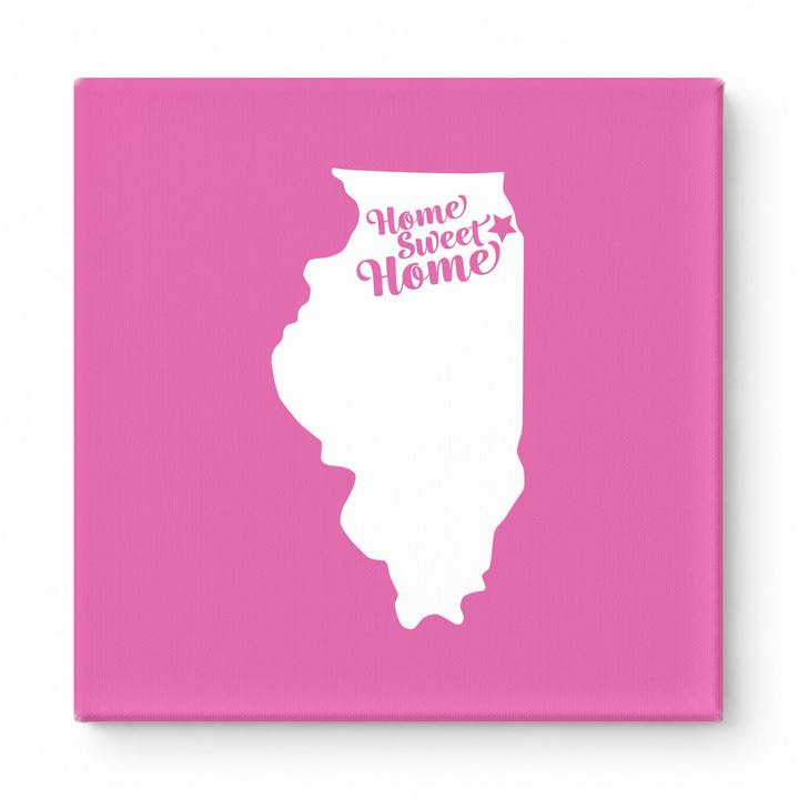Home Sweet Joliet — Illinois State Silhouette