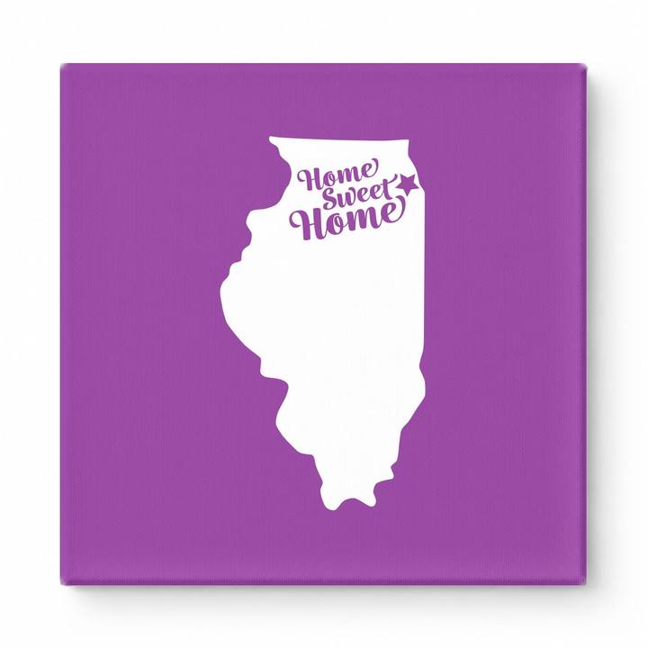 Home Sweet Joliet — Illinois State Silhouette