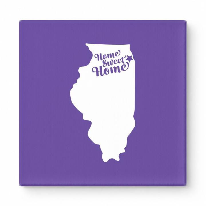 Home Sweet Joliet — Illinois State Silhouette