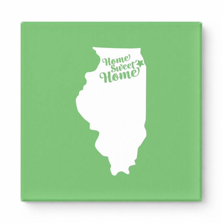 Home Sweet Joliet — Illinois State Silhouette