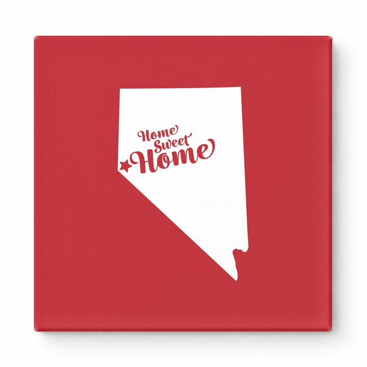 Home Sweet Reno — Nevada State Silhouette
