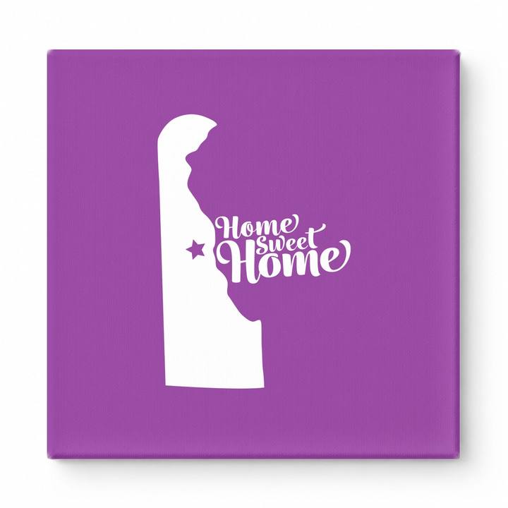 Home Sweet Dover — Delaware State Silhouette