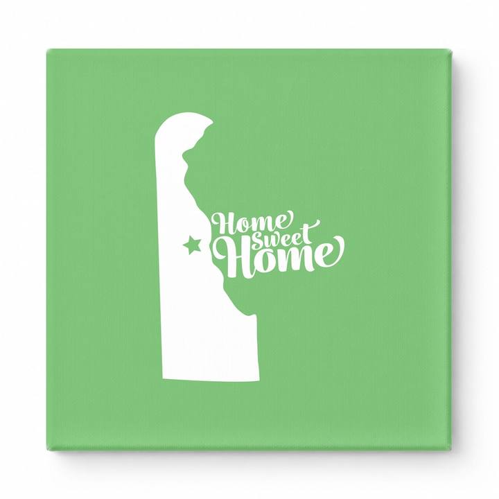 Home Sweet Dover — Delaware State Silhouette