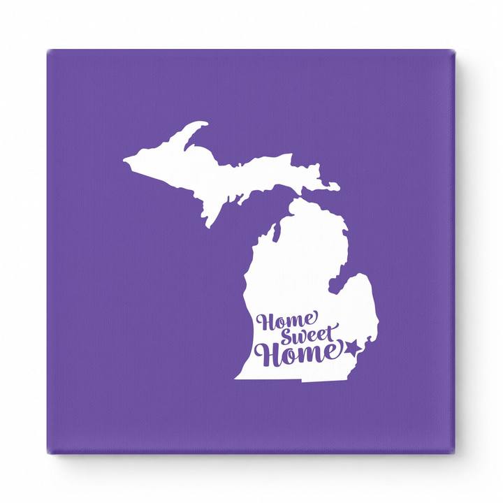 Home Sweet Lansing — Michigan State Silhouette