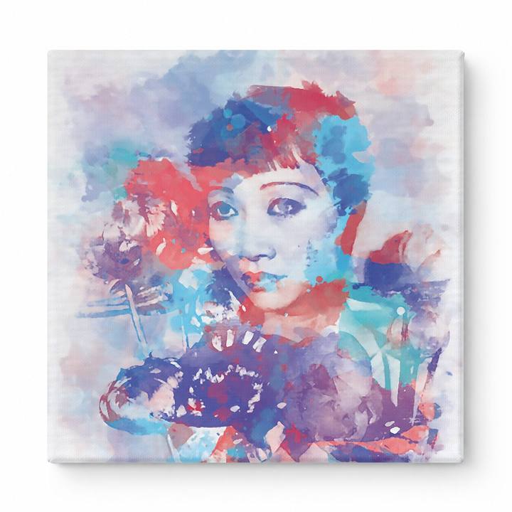 Watercolor Portrait of a Woman