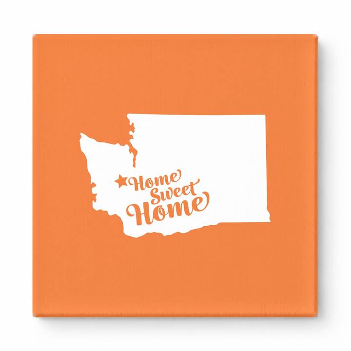 Home Sweet Tacoma — Washington State Silhouette