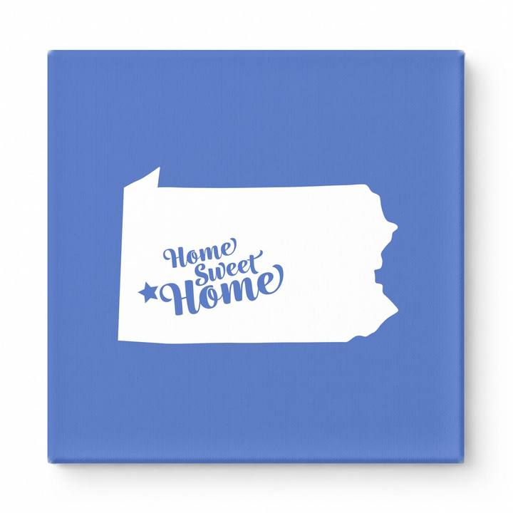 Home Sweet Pittsburgh — Pennsylvania State Silhouette