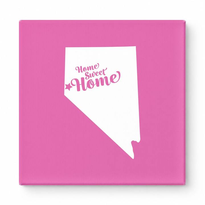 Home Sweet Reno — Nevada State Silhouette