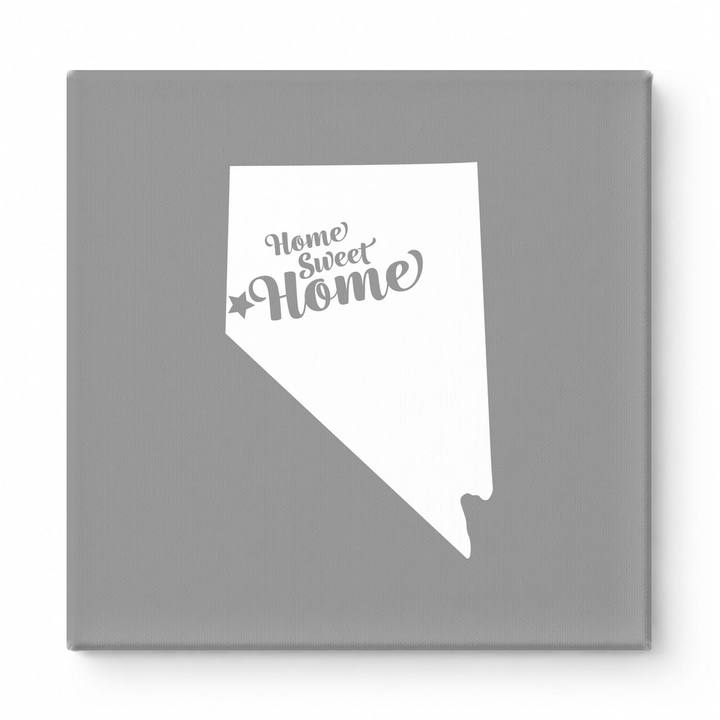 Home Sweet Reno — Nevada State Silhouette
