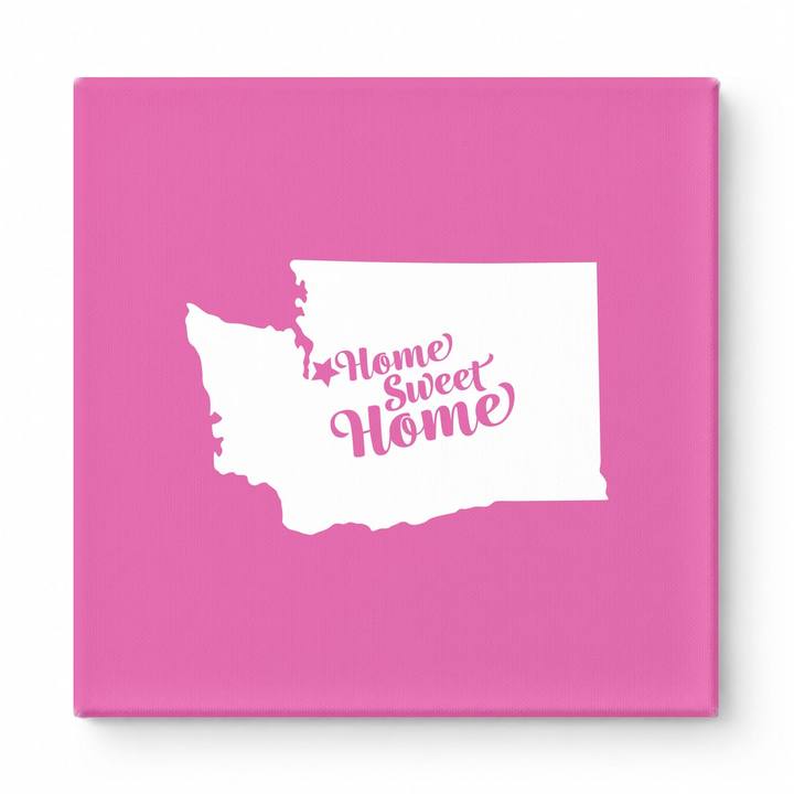 Home Sweet Olympia — Washington State Silhouette