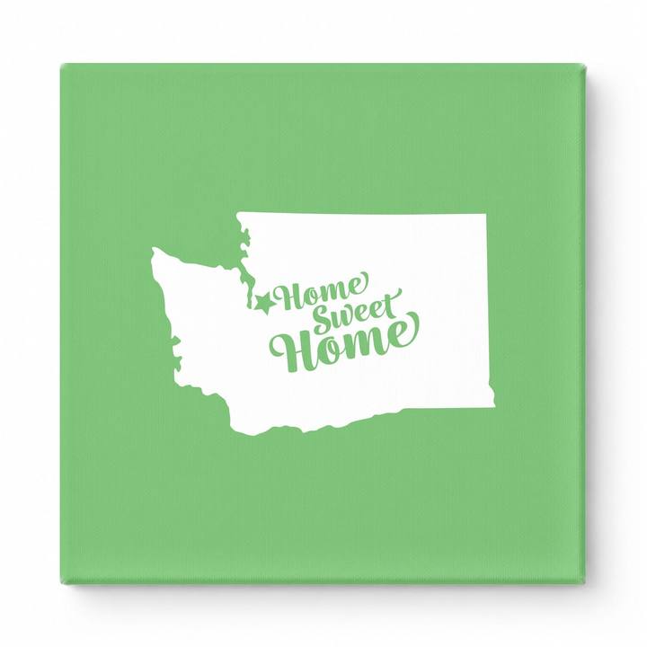 Home Sweet Olympia — Washington State Silhouette