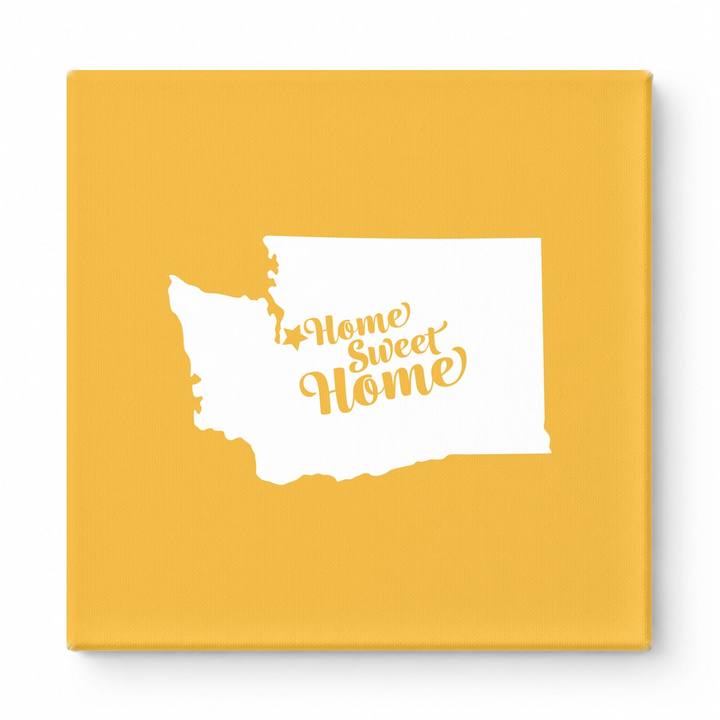 Home Sweet Olympia — Washington State Silhouette
