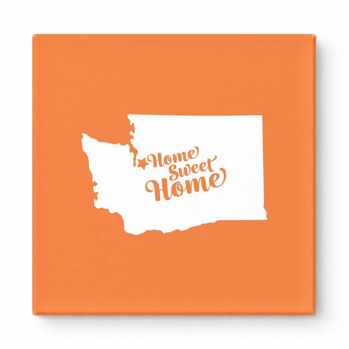 Home Sweet Olympia — Washington State Silhouette