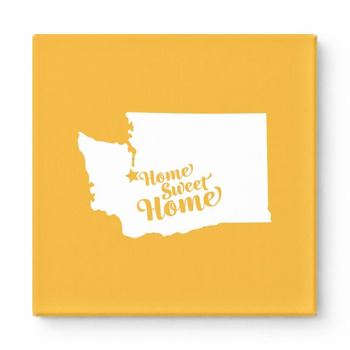 Home Sweet Tacoma — Washington State Silhouette