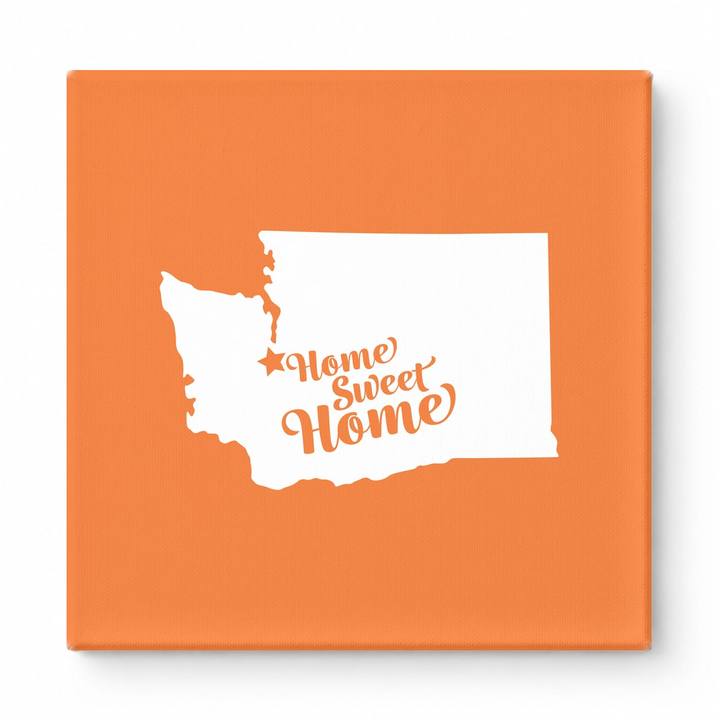 Home Sweet Tacoma — Washington State Silhouette