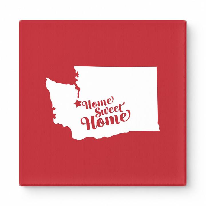 Home Sweet Tacoma — Washington State Silhouette