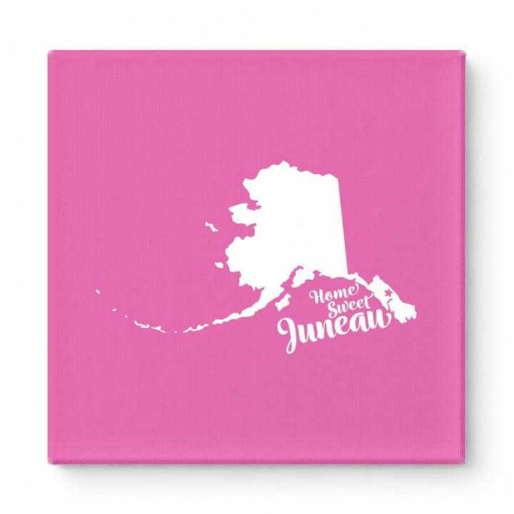Home Sweet Juneau — Alaska State Silhouette