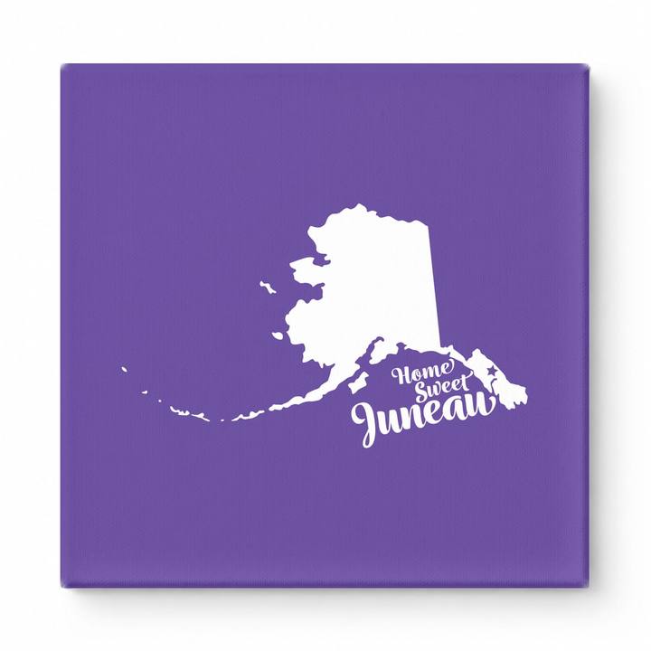 Home Sweet Juneau — Alaska State Silhouette